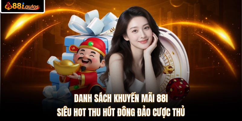 Danh sách khuyến mãi 88I siêu hot thu hút đông đảo cược thủ